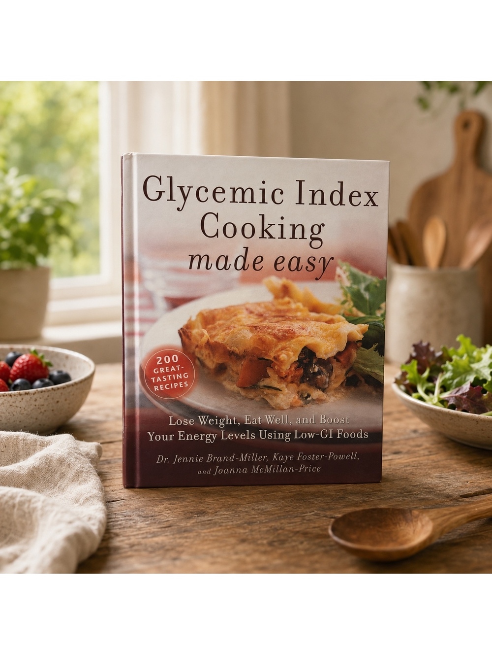 Glycemic Index Cooking Made Easy Hardcover Cookbook Low GI Recipes 2007